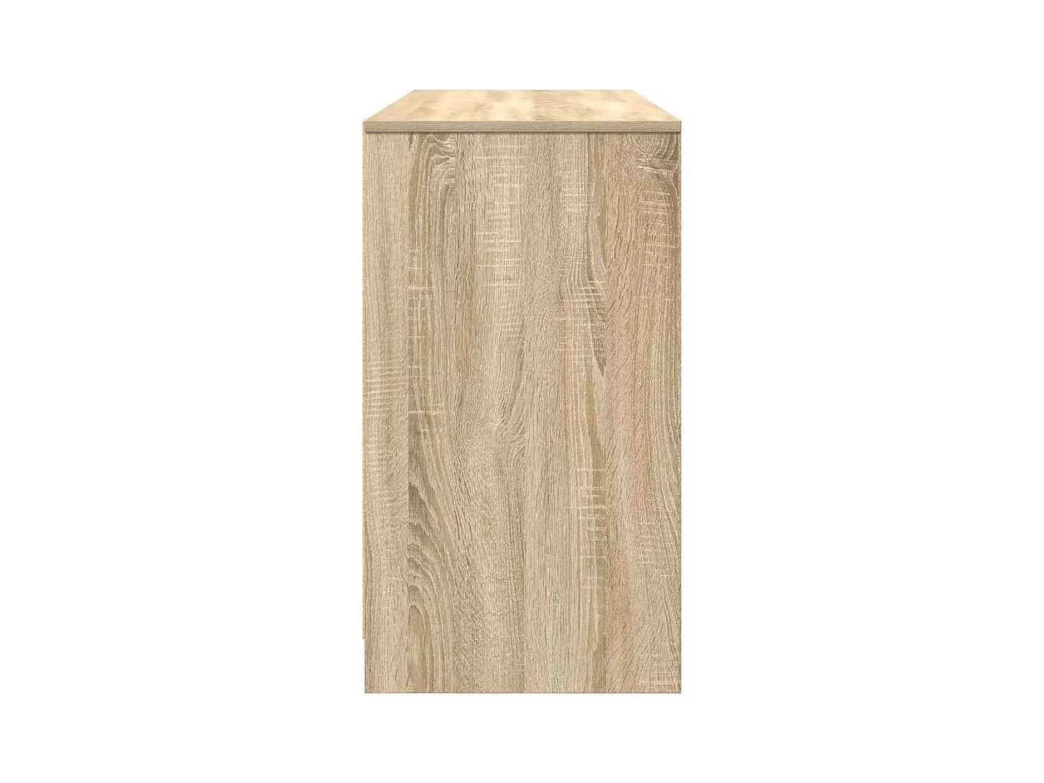 Bureau 120x42x76 cm spaanplaat sonoma eikenkleurig