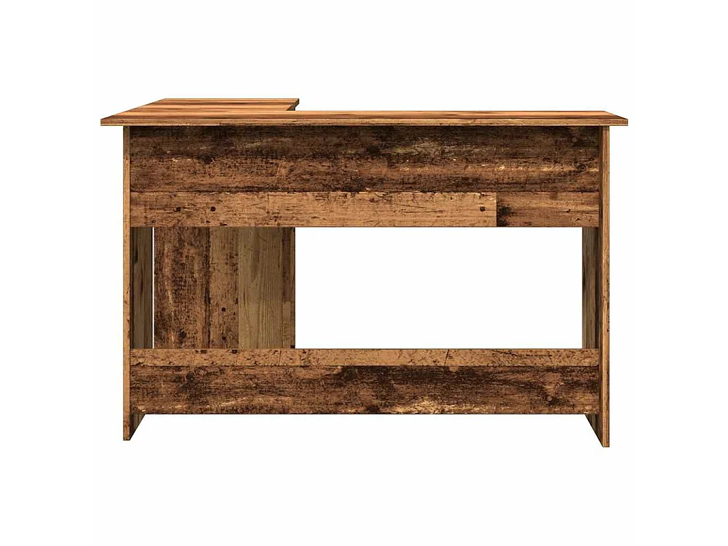 Scrivania Angolare Legno Antico 120x140x75 cm Legno Multistrato