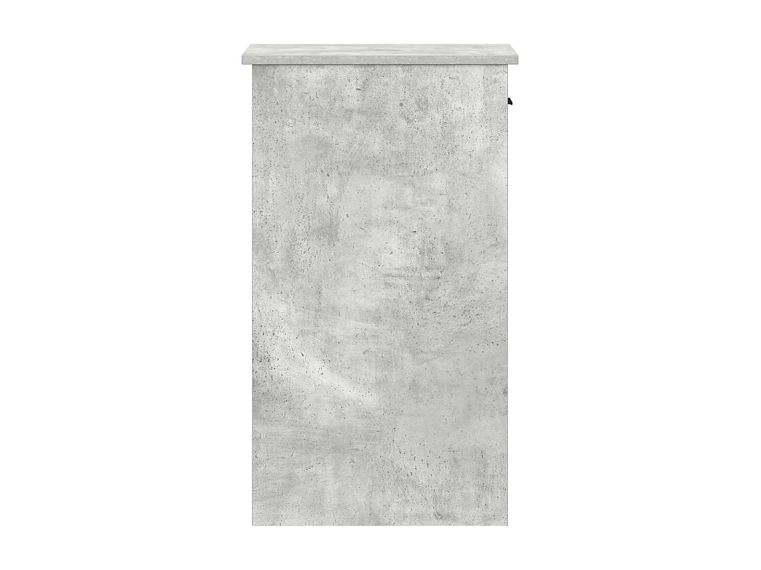 Suporte torre computador com gaveta 35x45x77cm cinzento cimento