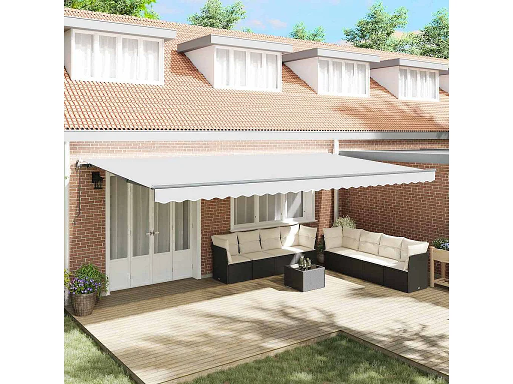 Toldo Retráctil 600 x 350 cm tela