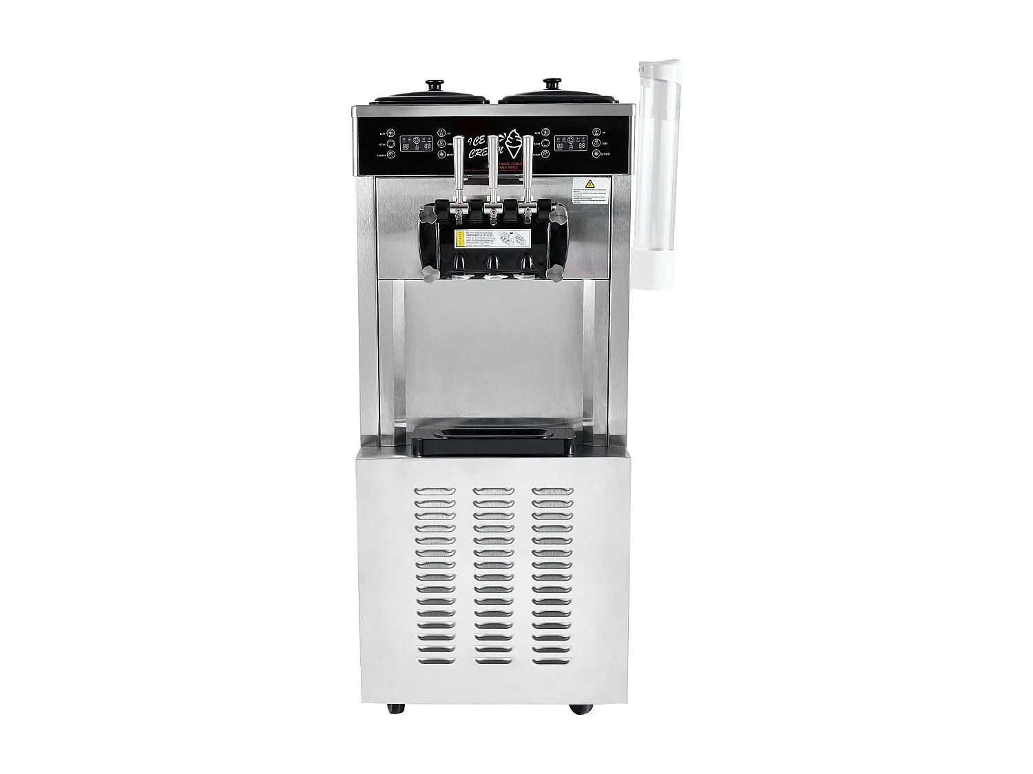 Sorbetière  SucceBuy Machine à Crème Glacée Commerciale 34-44 L/H Panneau LED 3 Parfums