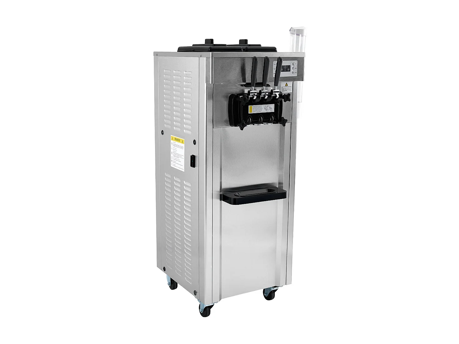 Machine à Crème Glacée Commerciale, Sorbetière à 3 Parfums SucceBuy, Rendement 21-31 L/H