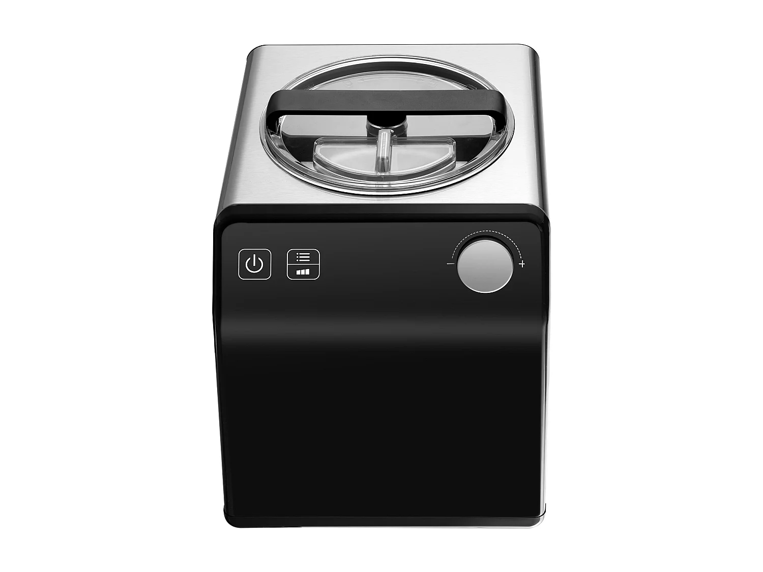 Sorbetaapparaat SucceBuy Automatische Ijsmachine 2L, Elektrische Ijsmachine voor Joghurt en Ijs, Zwart