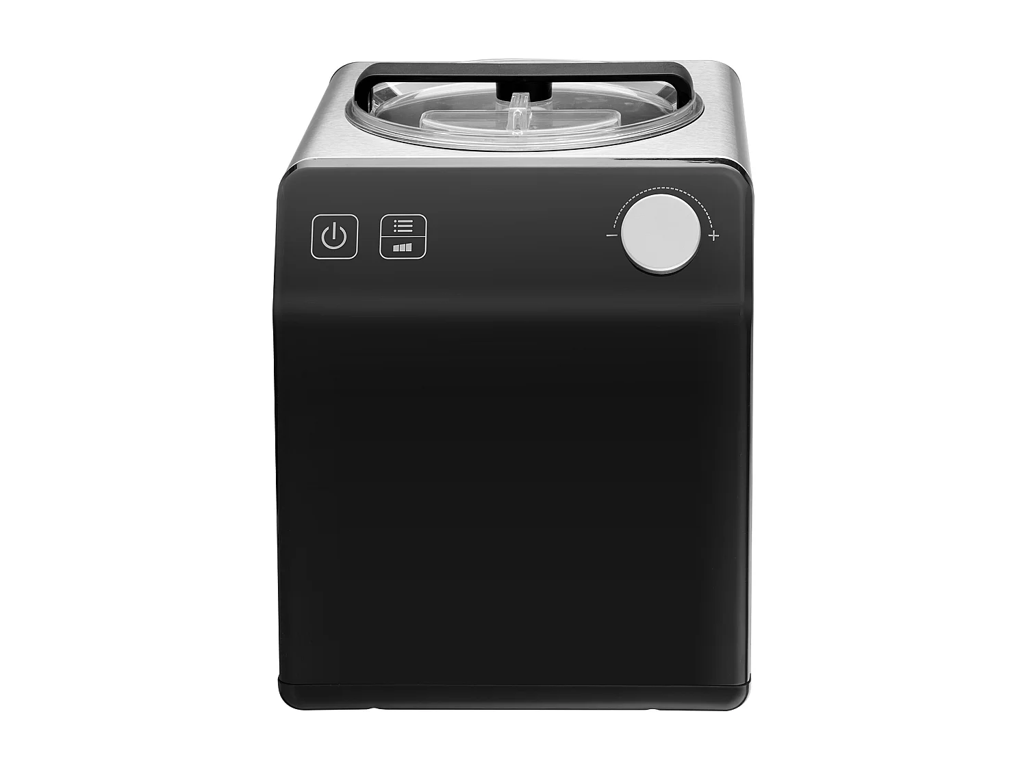 Sorbetaapparaat SucceBuy Automatische Ijsmachine 2L, Elektrische Ijsmachine voor Joghurt en Ijs, Zwart