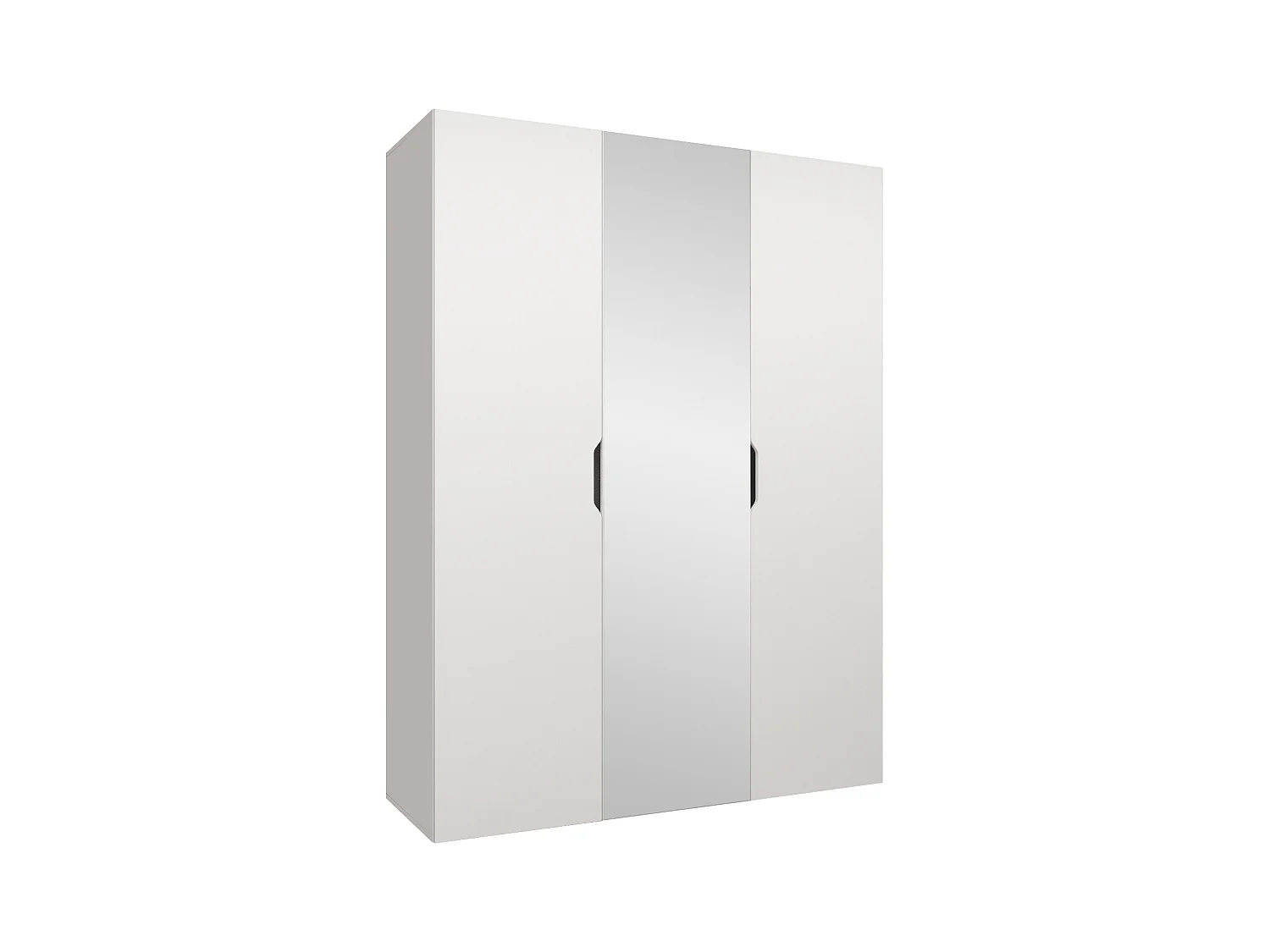 Armario Hartford 512, Blanco, 202x150x50cm, Puertas de armario: Con bisagras