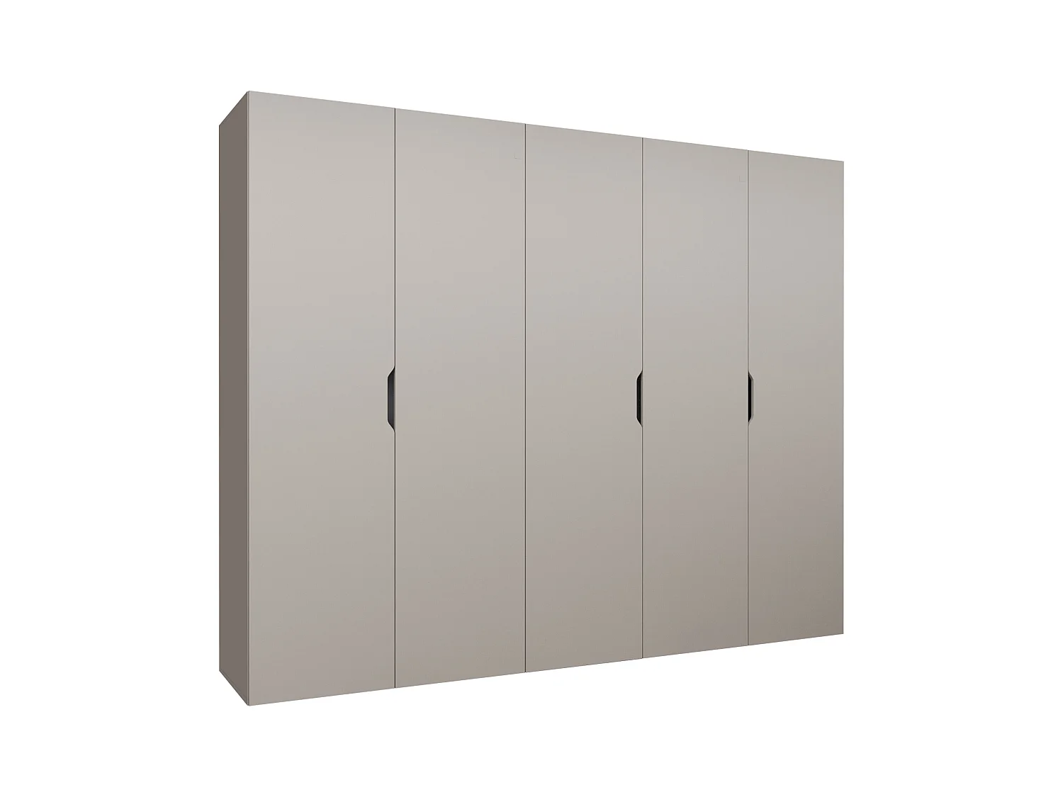 Armoire Hartford 515, Cachemire, 202x250x50cm, Portes d'armoire: Avec des charnières