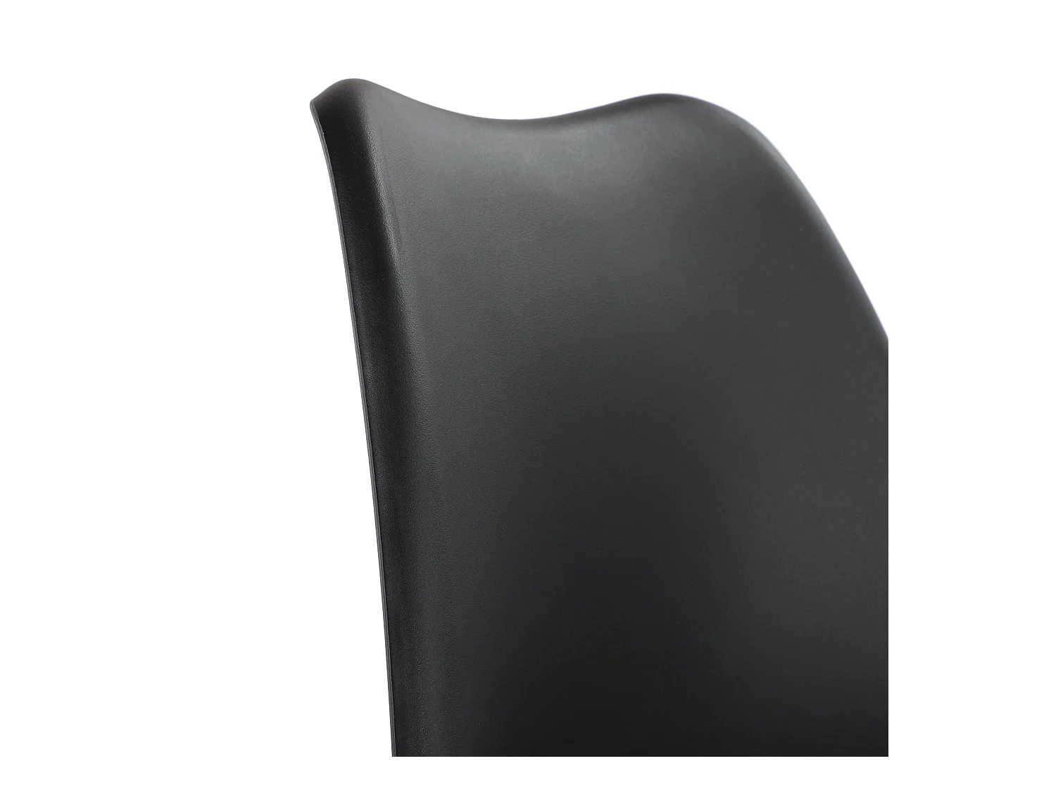 Set di 2 Sedie design scandinavo contemporaneo - Nero