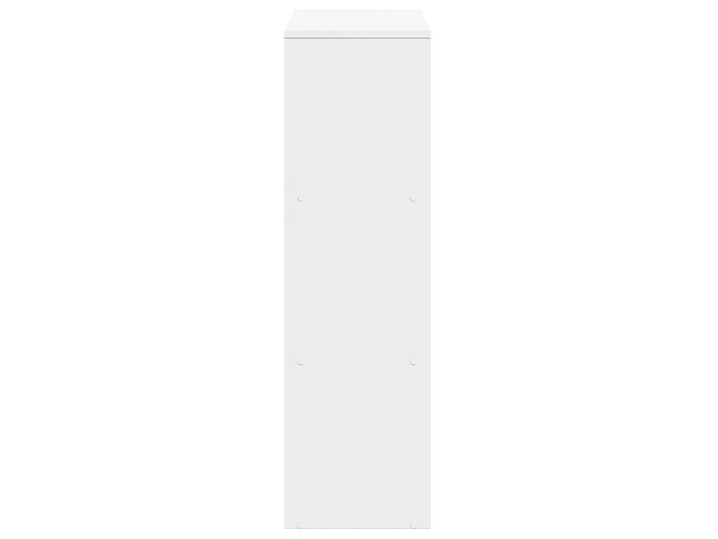 Kamerverdeler Boekenkast 3-laags Wit 99x29x99 cm Bewerkt Hout