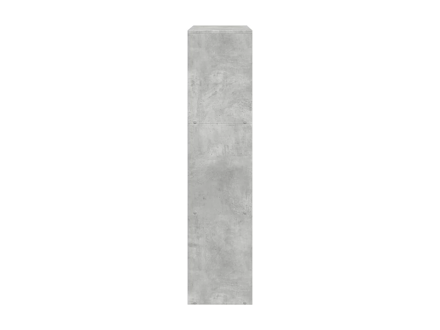 Libreria Divisorio 3Piani Grigio Cemento 123x29x123 Truciolato