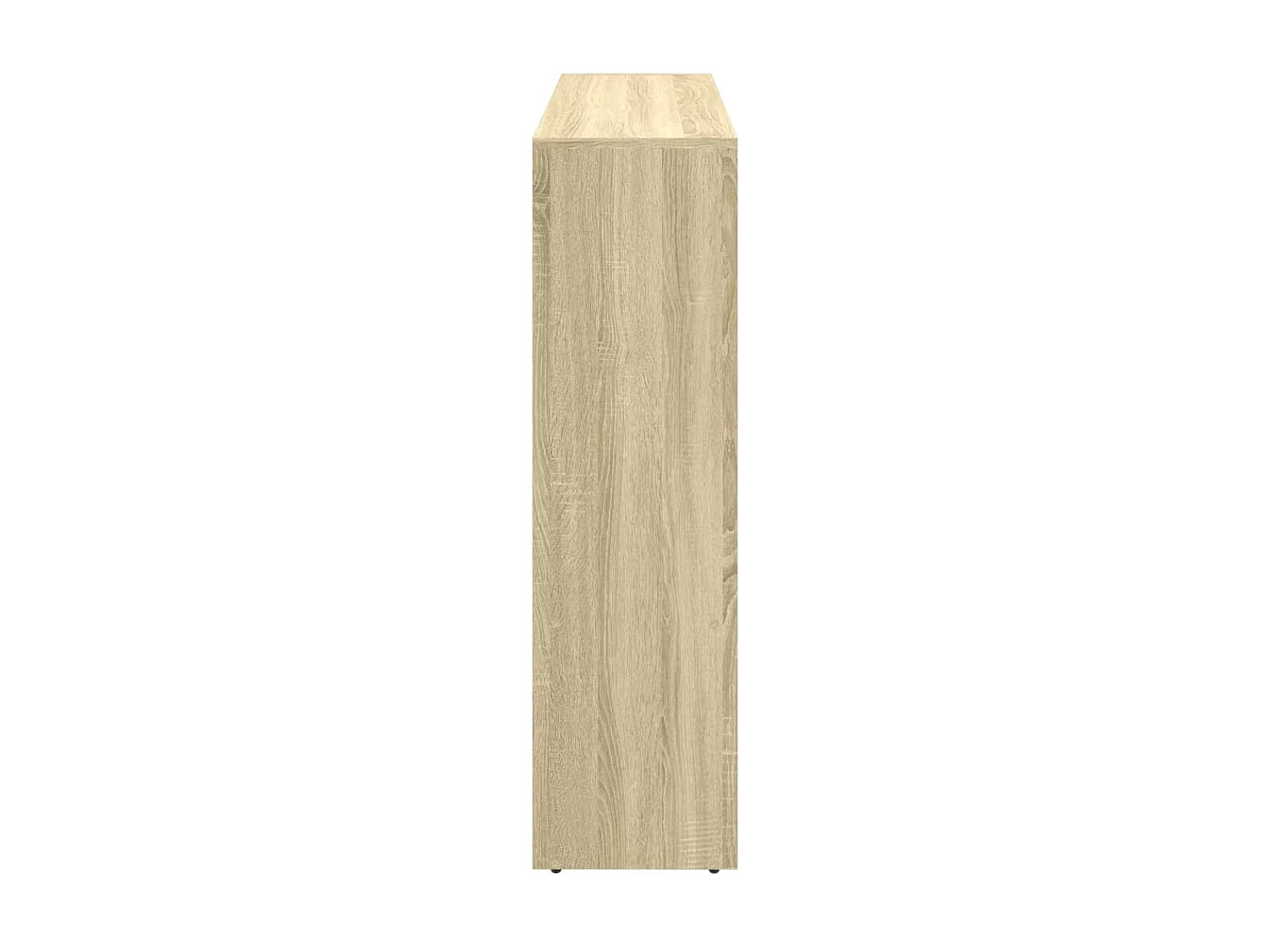 Étagère séparatrice de pièce 3 niveaux chêne sonoma