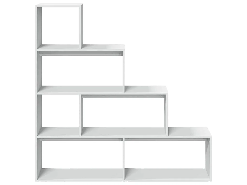 Libreria Divisorio 4 Ripiani Bianca 143,5x29x143,5cm Truciolato