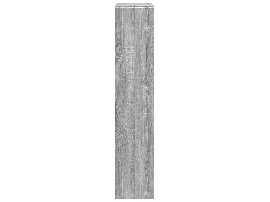 Libreria 4 Ripiani Grigio Sonoma 143,5x29x143,5 cm Truciolato