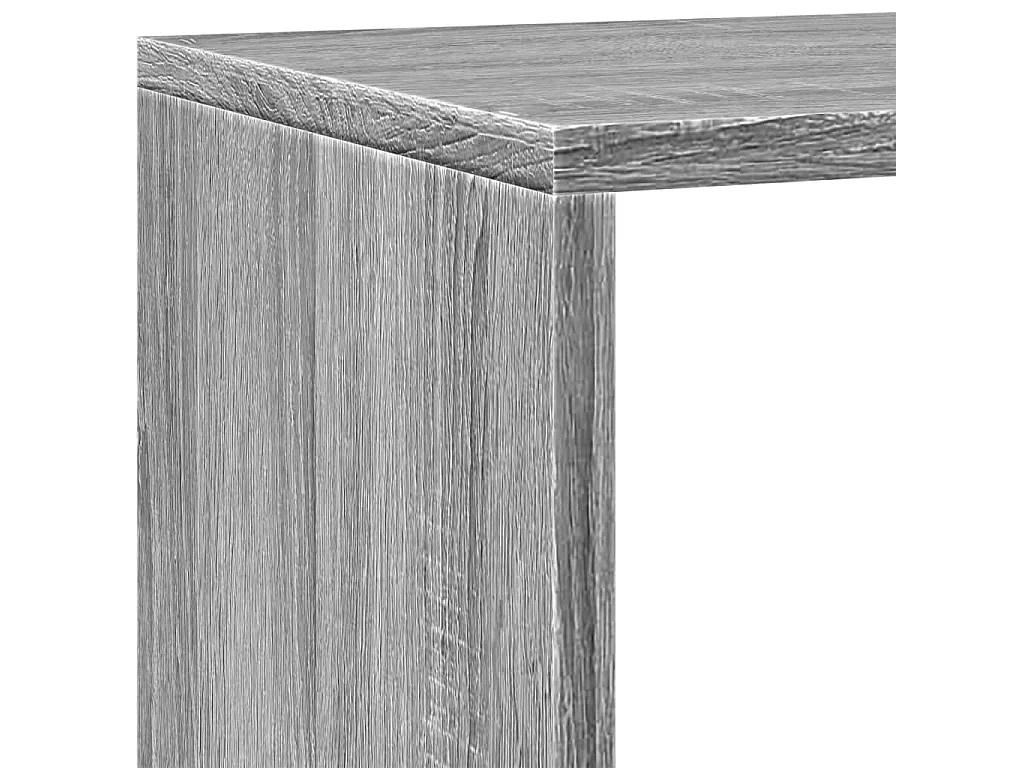 Libreria 4 Ripiani Grigio Sonoma 143,5x29x143,5 cm Truciolato