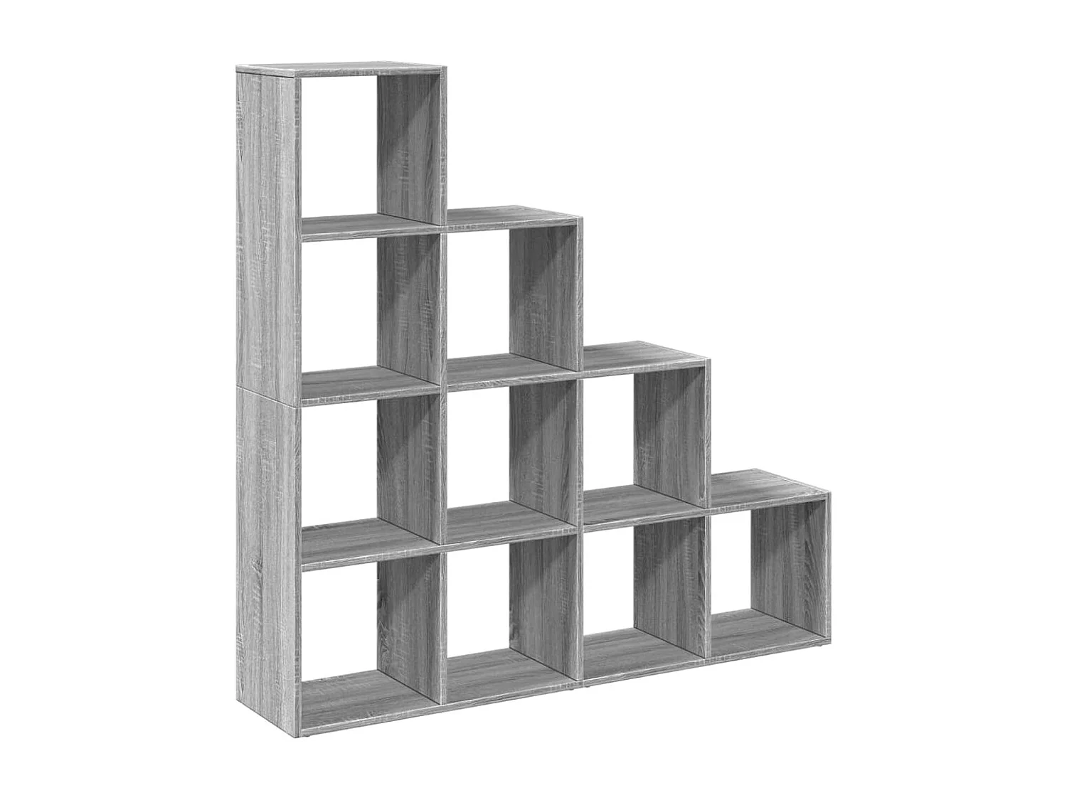 Libreria 4 Ripiani Grigio Sonoma 131,5x29x131,5 cm Truciolato