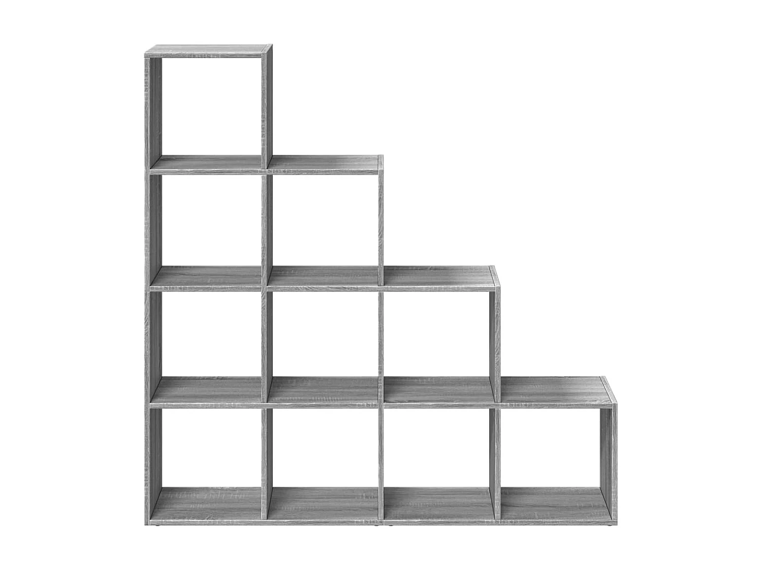 Libreria 4 Ripiani Grigio Sonoma 131,5x29x131,5 cm Truciolato