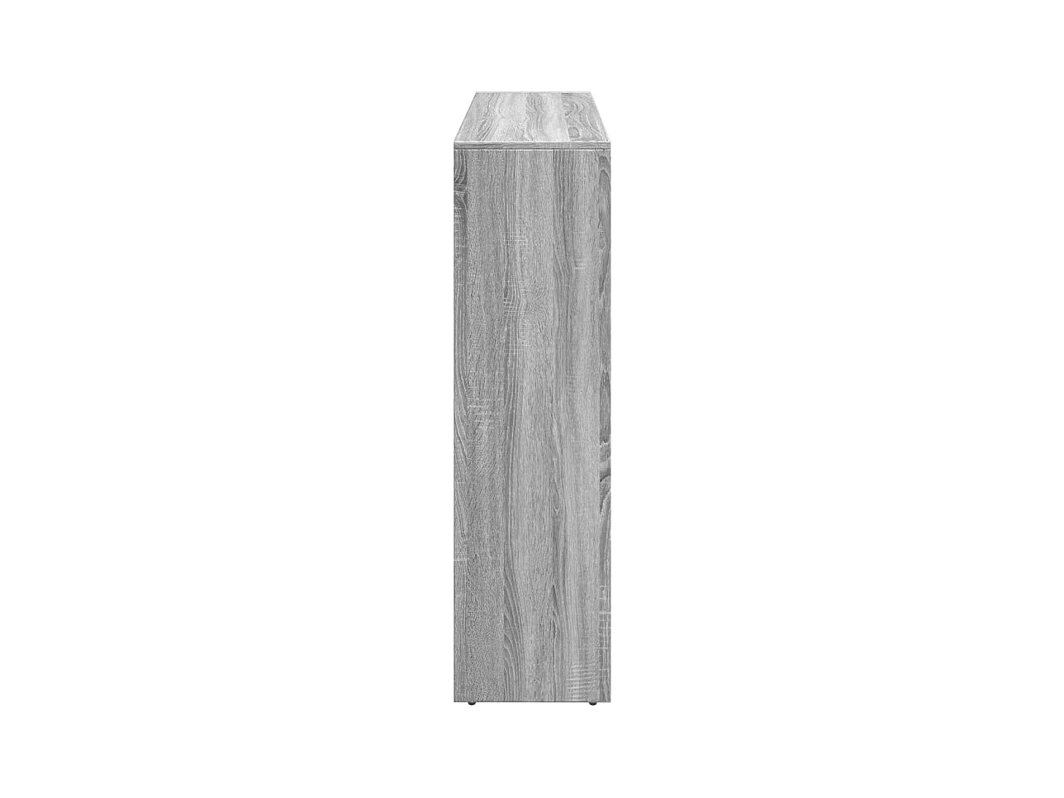 Raumteiler-Bücherregal 3 Stufen Grau Sonoma 137,5x29x103,5 cm