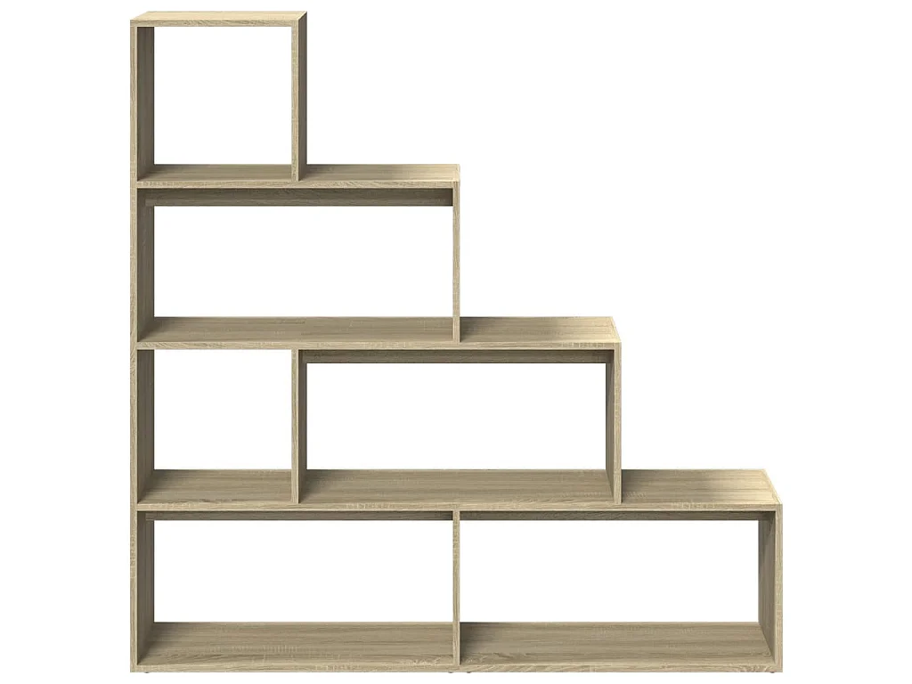 Libreria 4 Ripiani Rovere Sonoma 143,5x29x143,5 cm Truciolato
