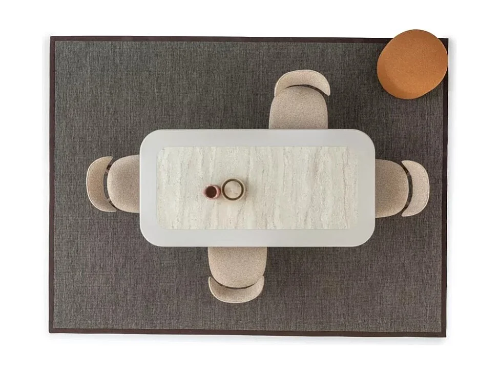 Esstisch Praga (100x200)/Beige&Braun