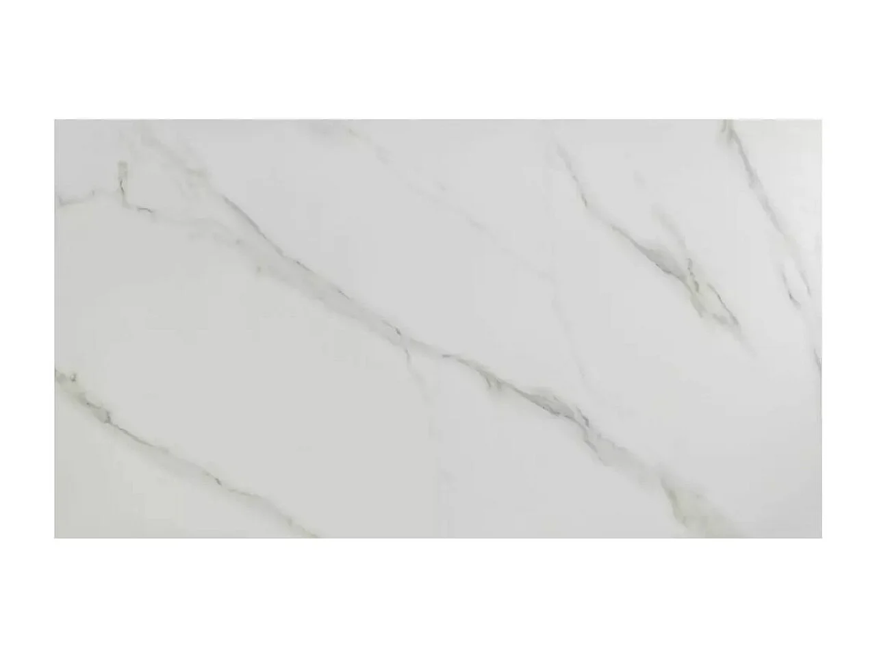 Esstisch Saturn (90x160-210)/Erweiterbar/Keramik&MDF/Weiss