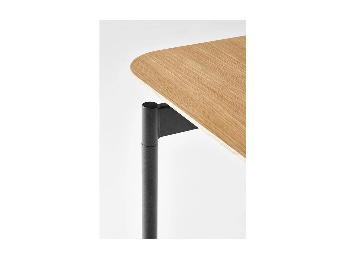 Esstisch Smart (100x170-250)/Erweiterbar/Braun&Schwarz