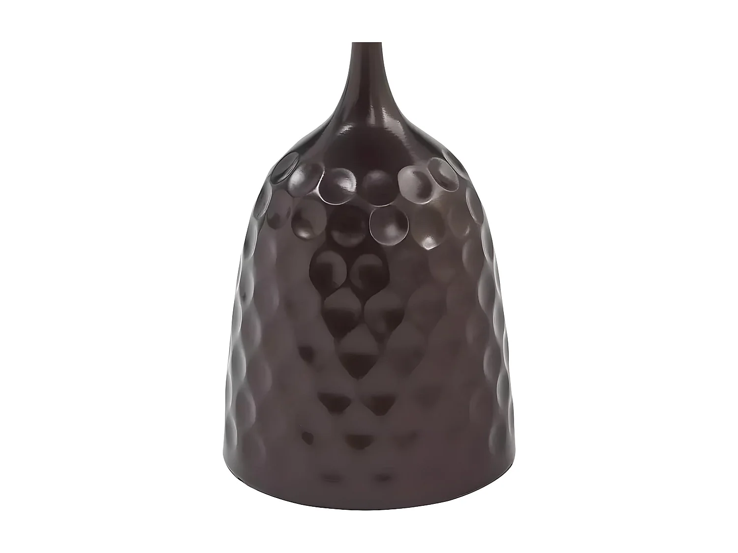 Table D'appoint Mutti/Céramique/Métal/Marron&Gris