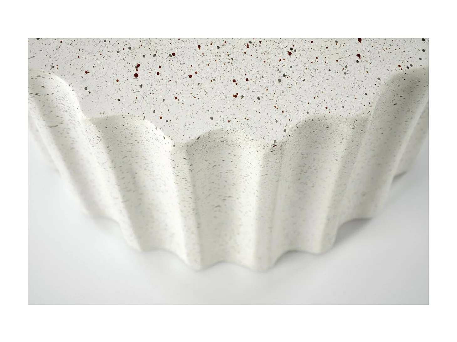 Tavolino Fara/Ossido di magnesio/Bianco