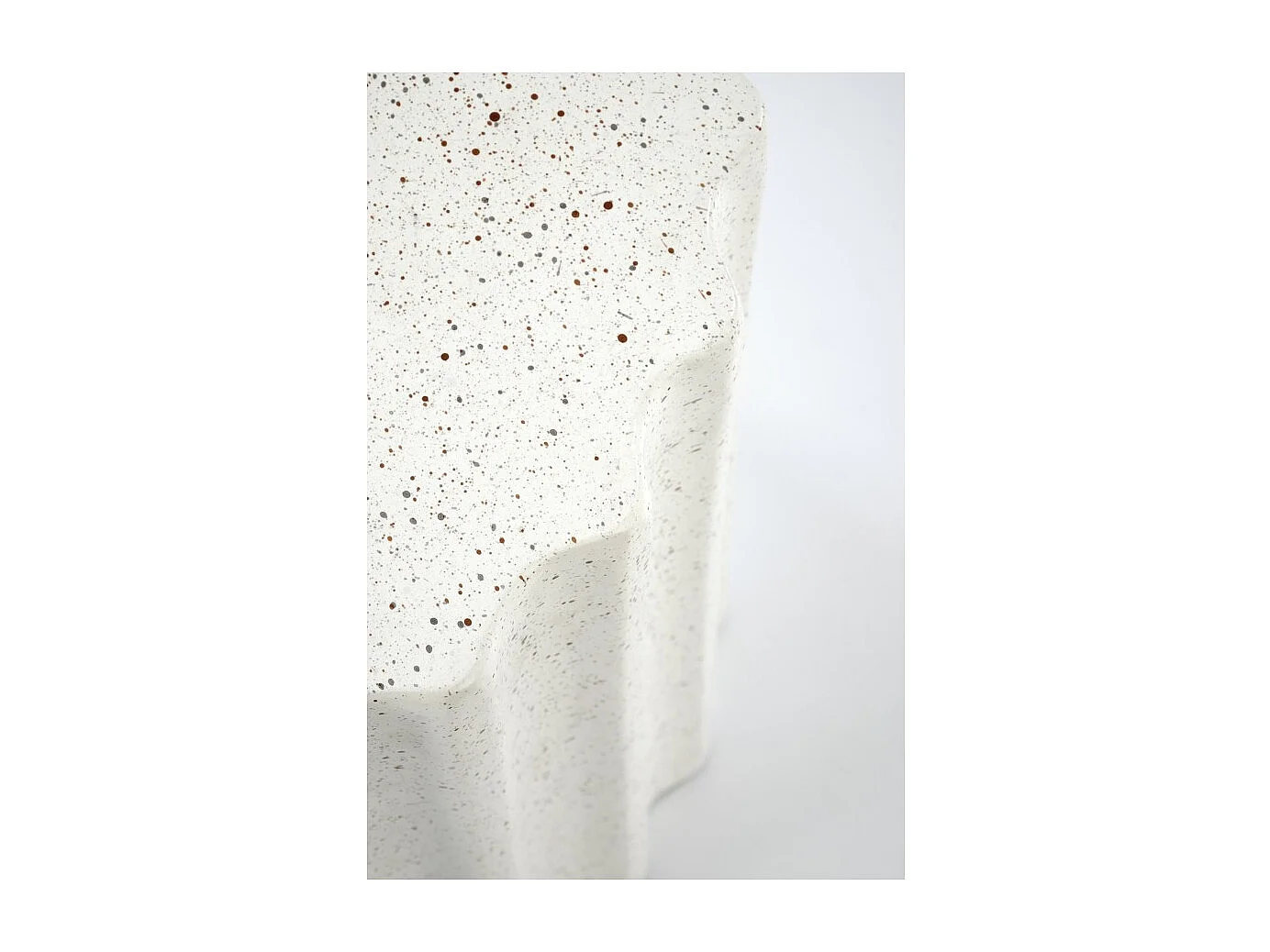 Tavolino Fara/Ossido di magnesio/Bianco