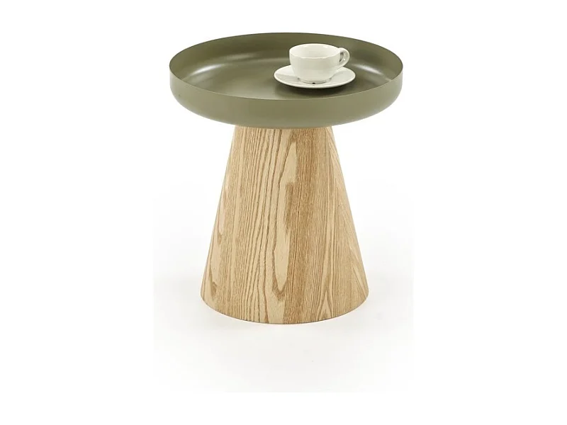 Beistelltisch Gina/MDF/Metall/Grün