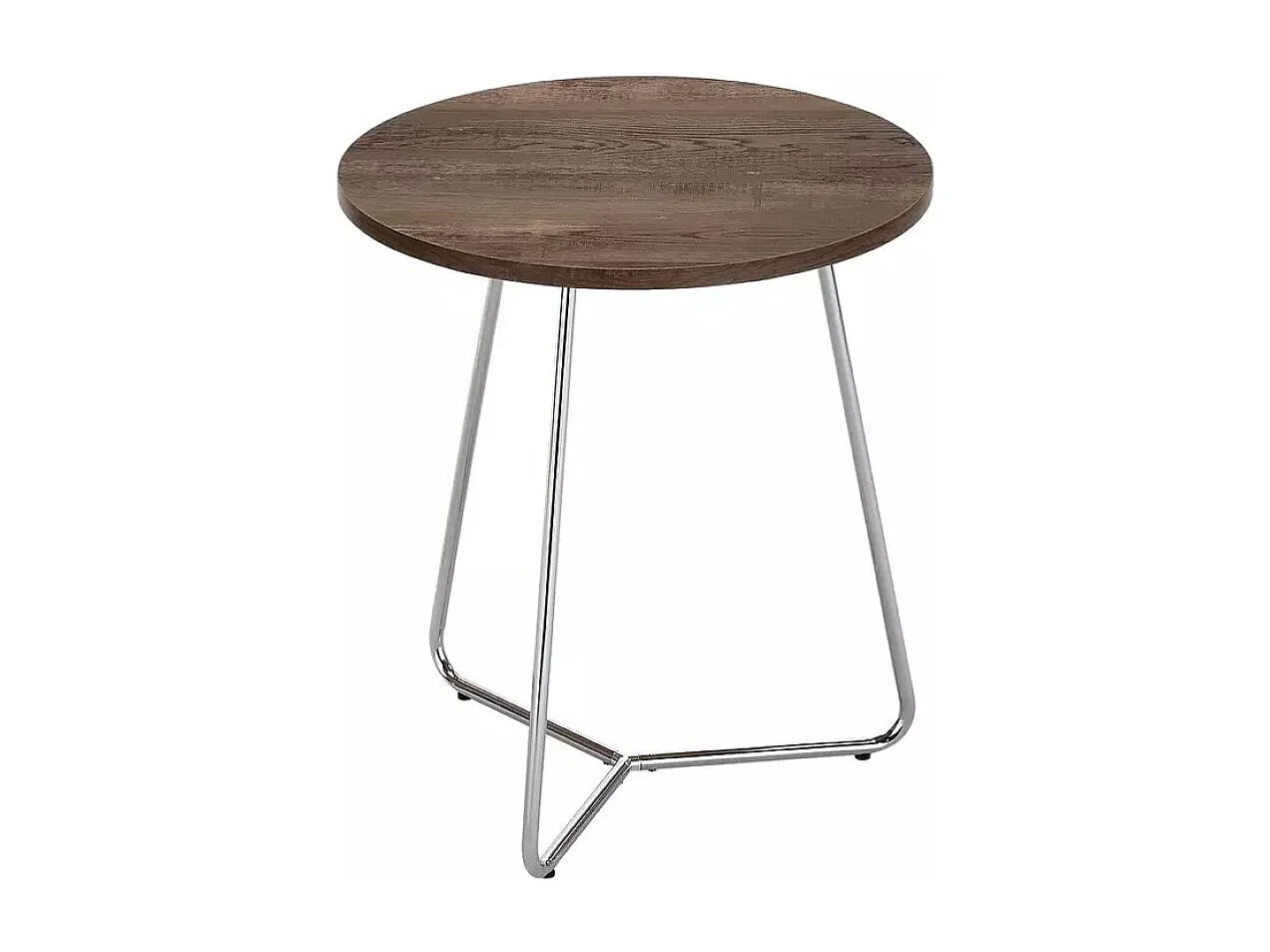 Tavolino Alta/MDF/metallo/Marrone