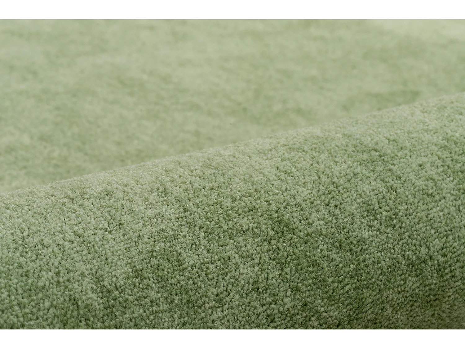 TAPIJT ROND SERENADE groen  cercle 170 cm