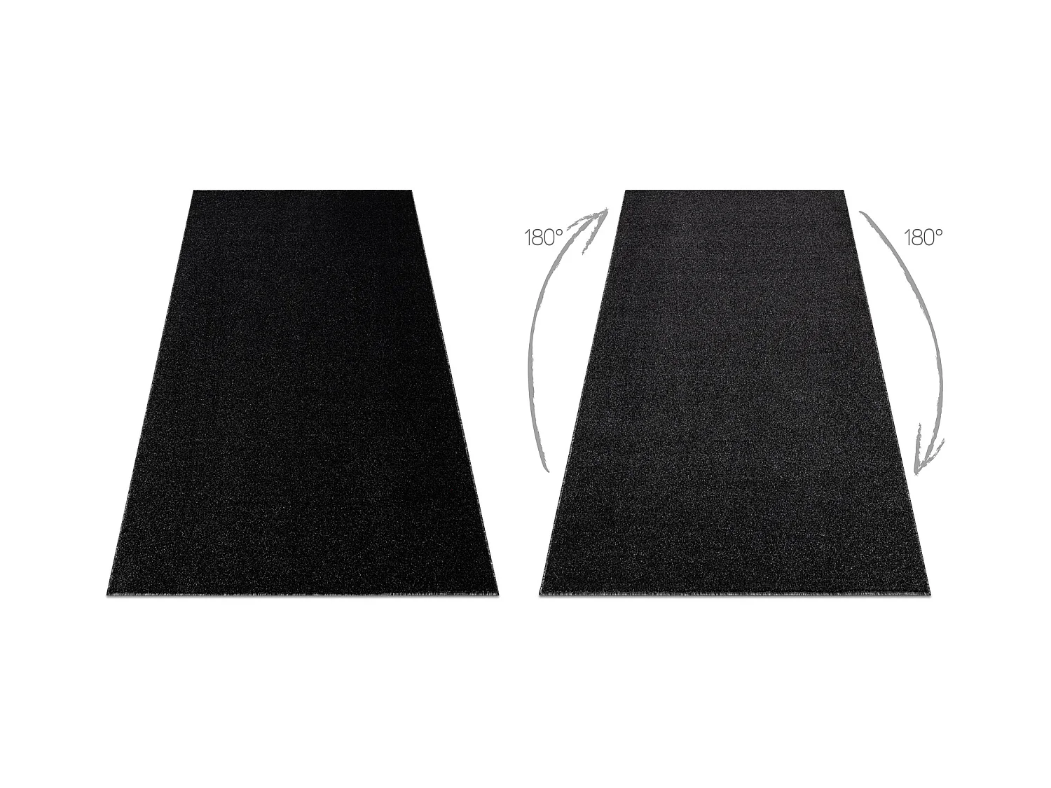 Dywan ETON PLUS Melanż antracyt / srebrny 300x400 cm