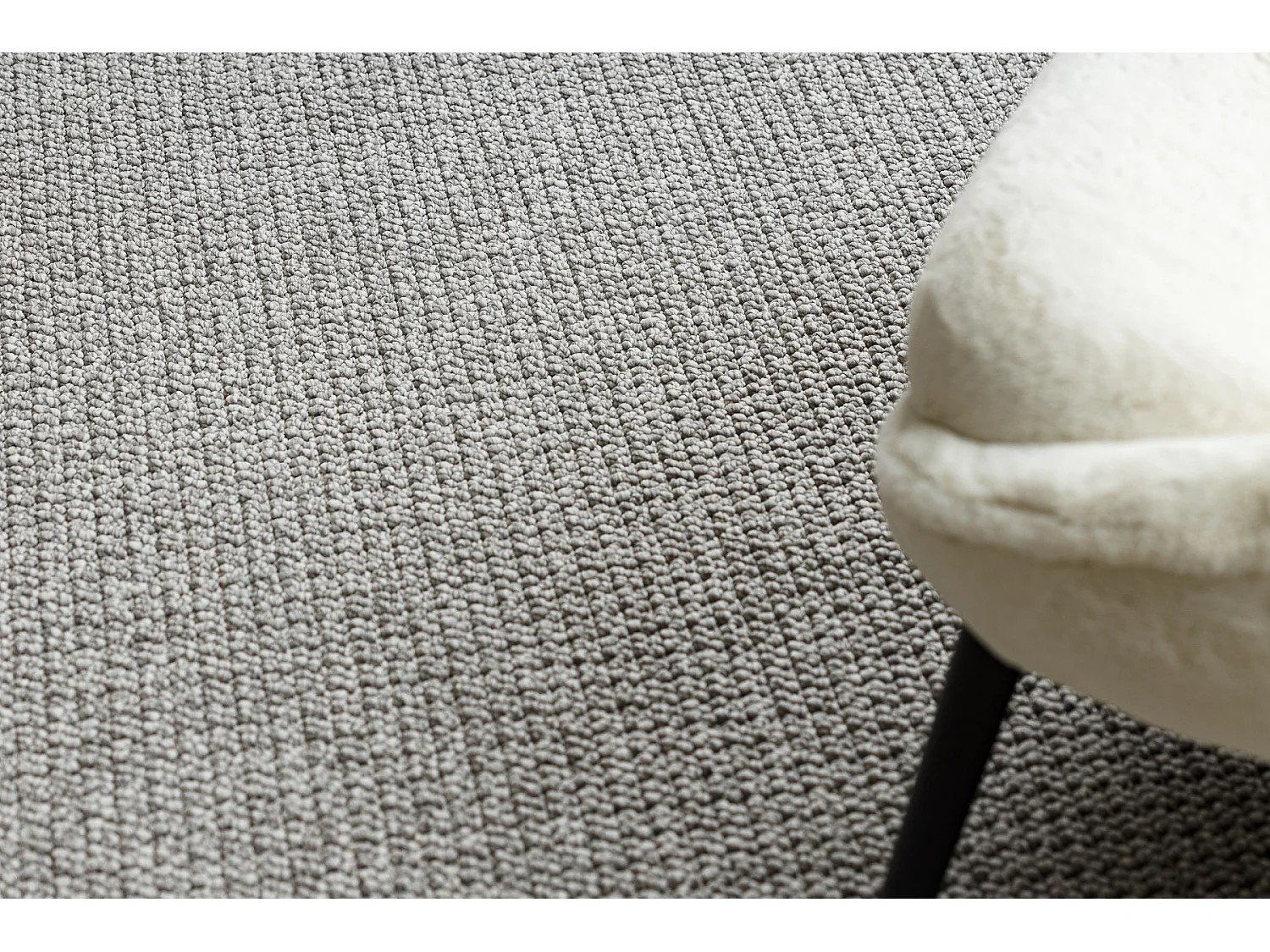 Tappeto CASABLANCA LOOP grigio chiaro, loop, morbido 300x350 cm