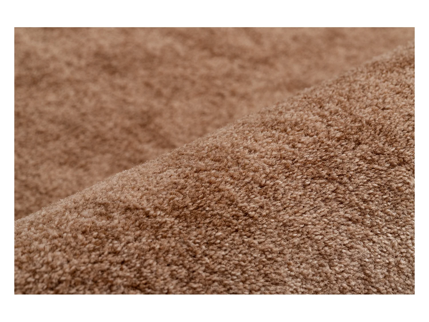 TAPIS CERCLE SERENADE marron clair cercle 133 cm