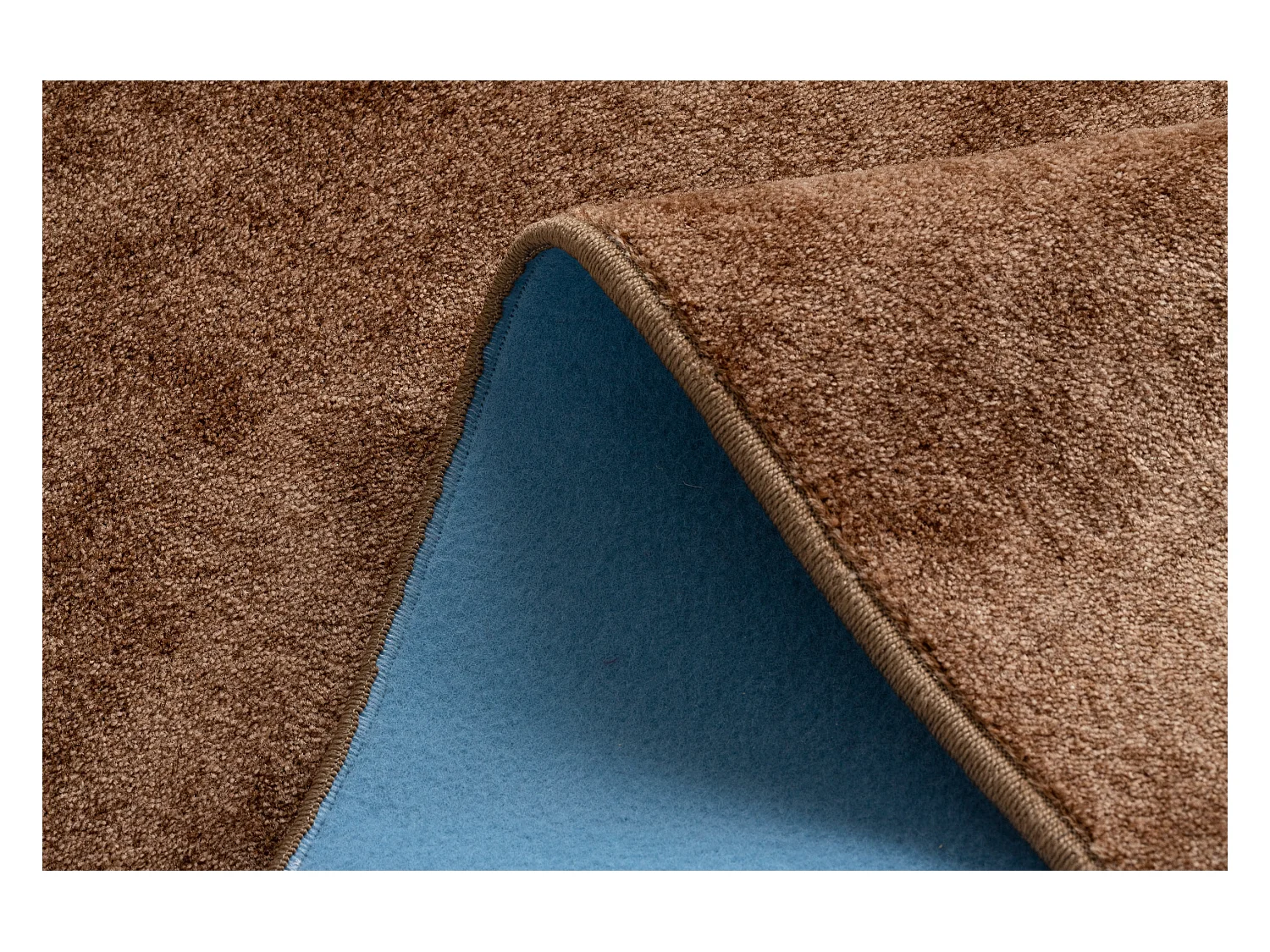 TAPIS CERCLE SERENADE marron clair cercle 133 cm