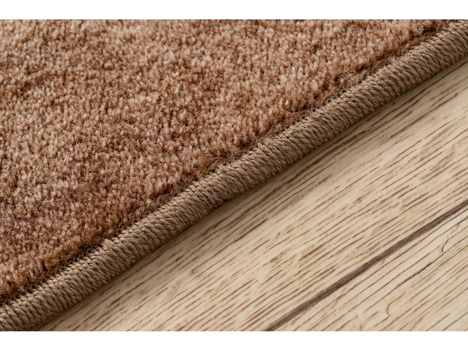 Teppich kreis SERENADE hell braun cercle 133 cm