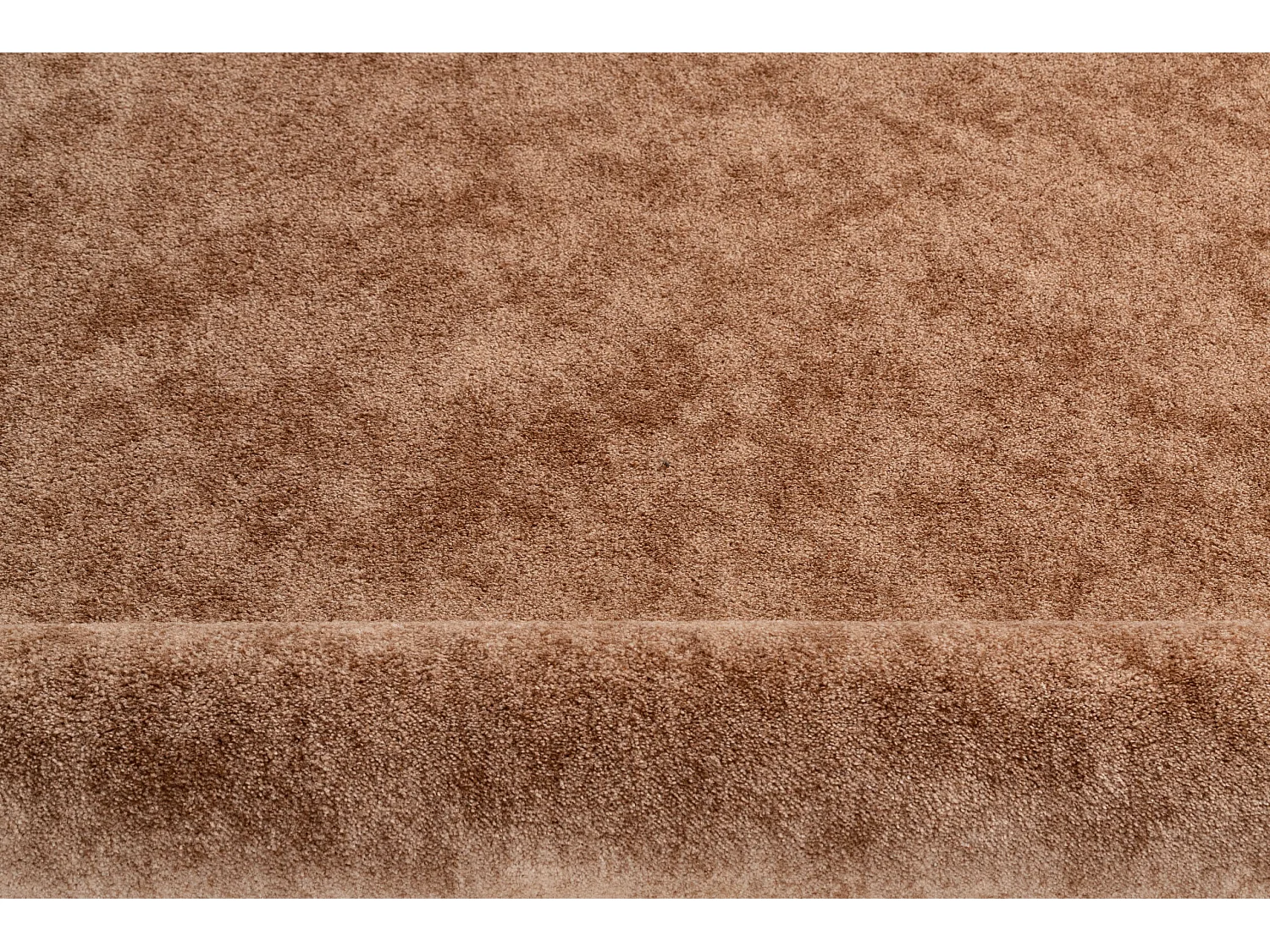 Teppich kreis SERENADE hell braun cercle 133 cm