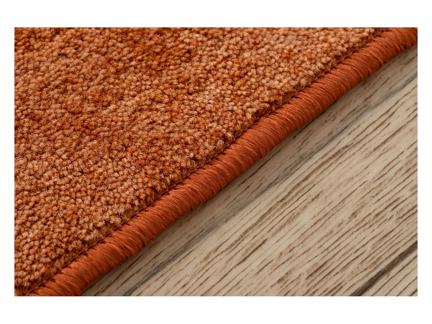 TAPIS cercle SERENADE orange cercle 170 cm