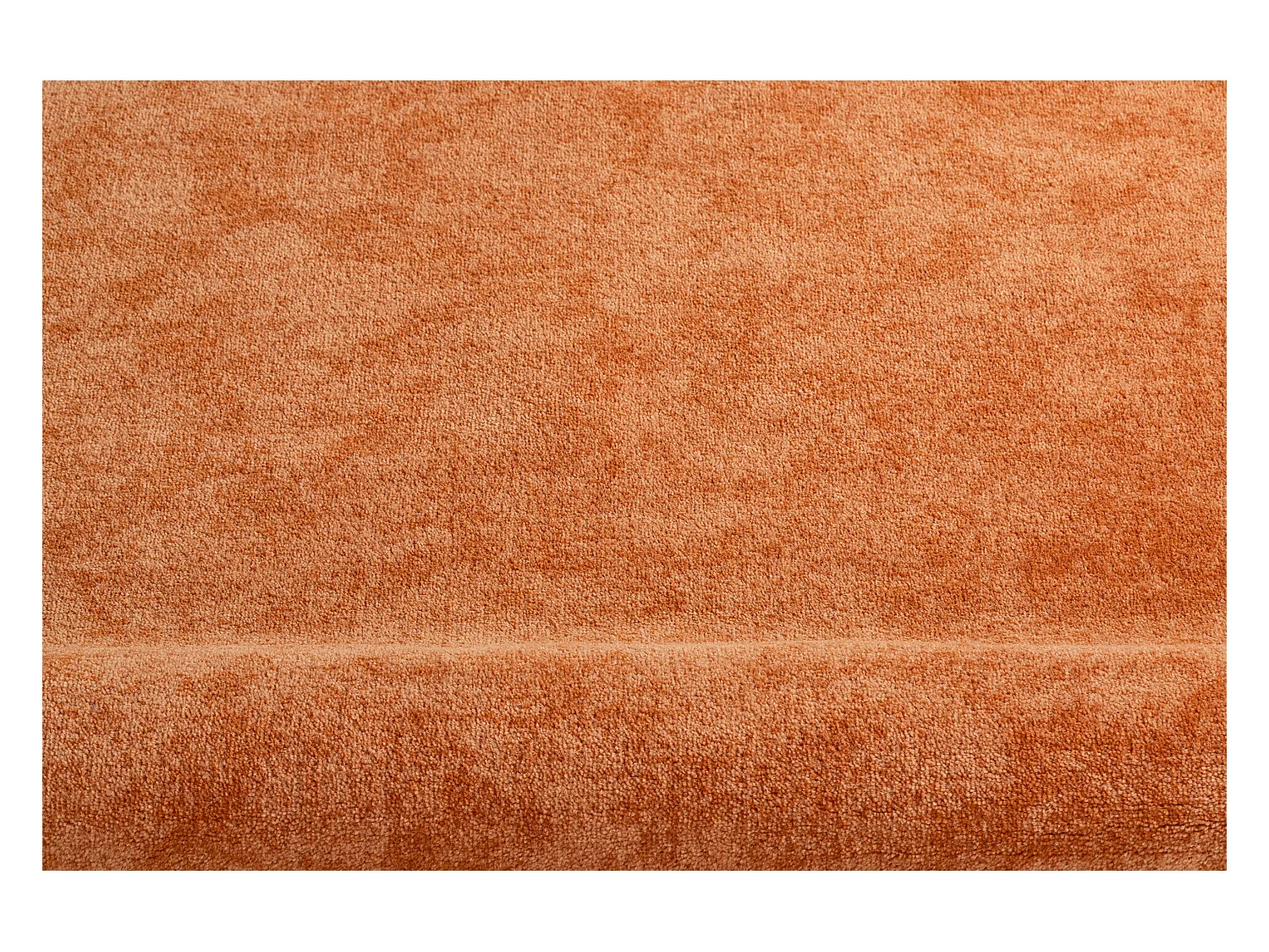 TAPIJT ROND SERENADE oranjekleuring cercle 200 cm