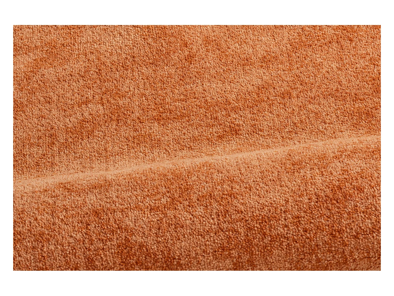 TAPIJT ROND SERENADE oranjekleuring cercle 200 cm