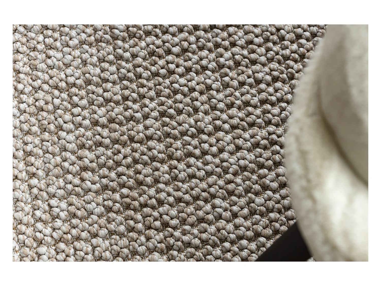 Tapis CASABLANCA LOOP beige, bouclé, doux 300x300 cm
