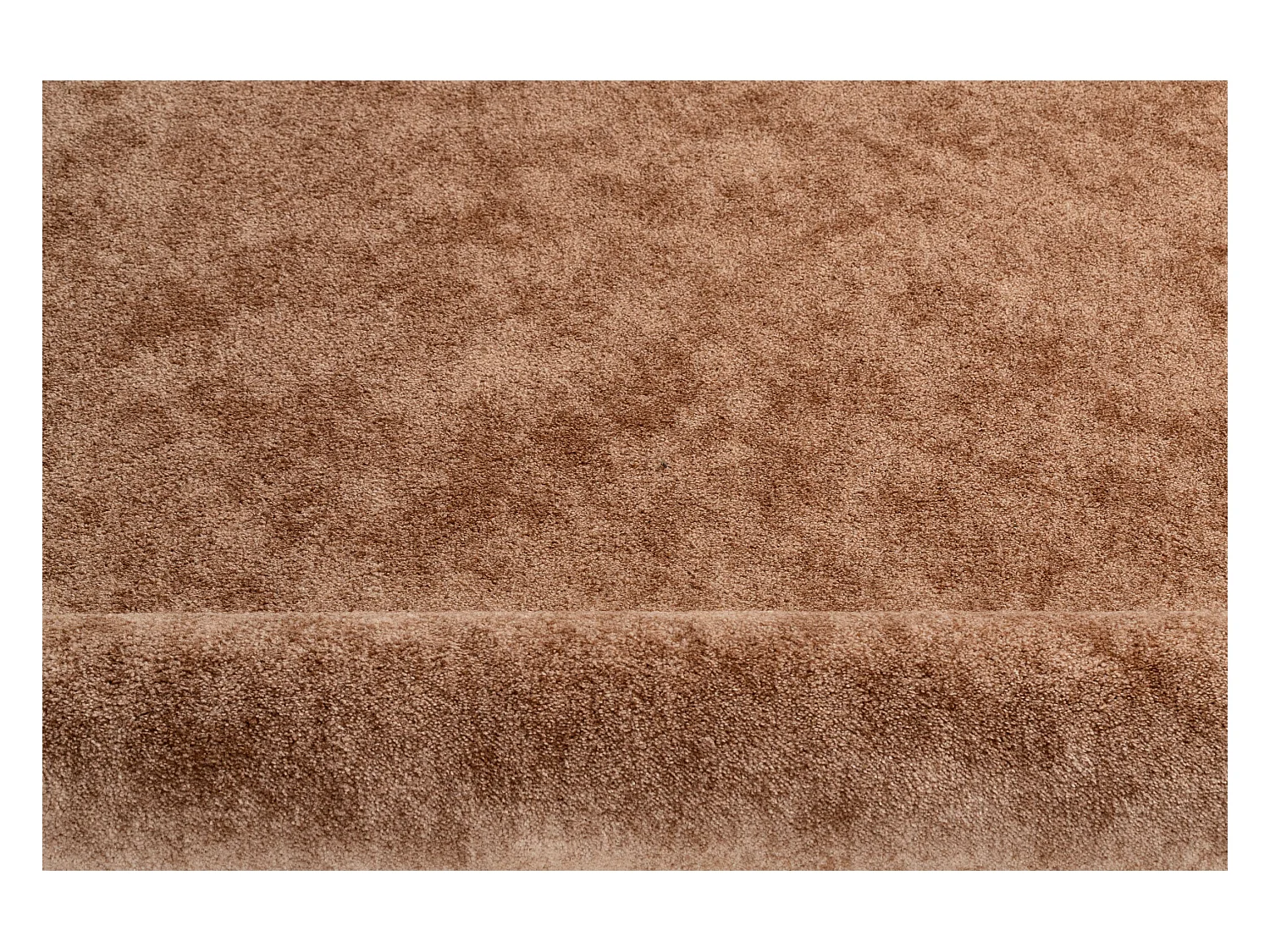 TAPIS CERCLE SERENADE marron clair cercle 100 cm