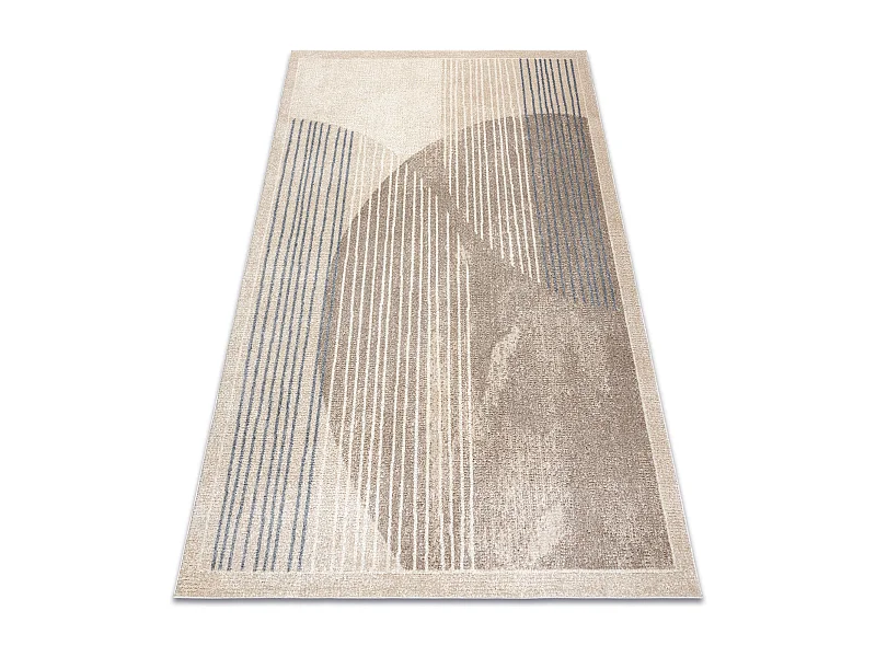 Tapijt FUSION 0815 crème / beige - Geometrisch, modern, abstract 160x220 cm