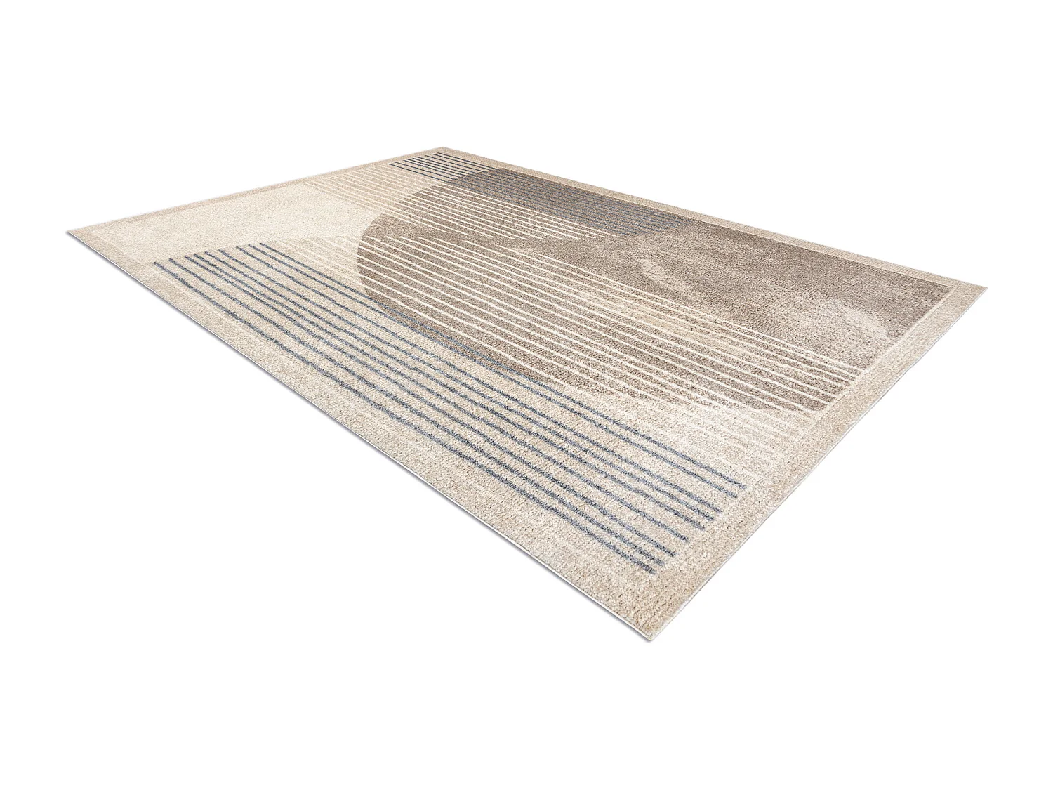 Tappeto FUSION 0815 crema / beige - Geometrico, moderno, astratto 160x220 cm