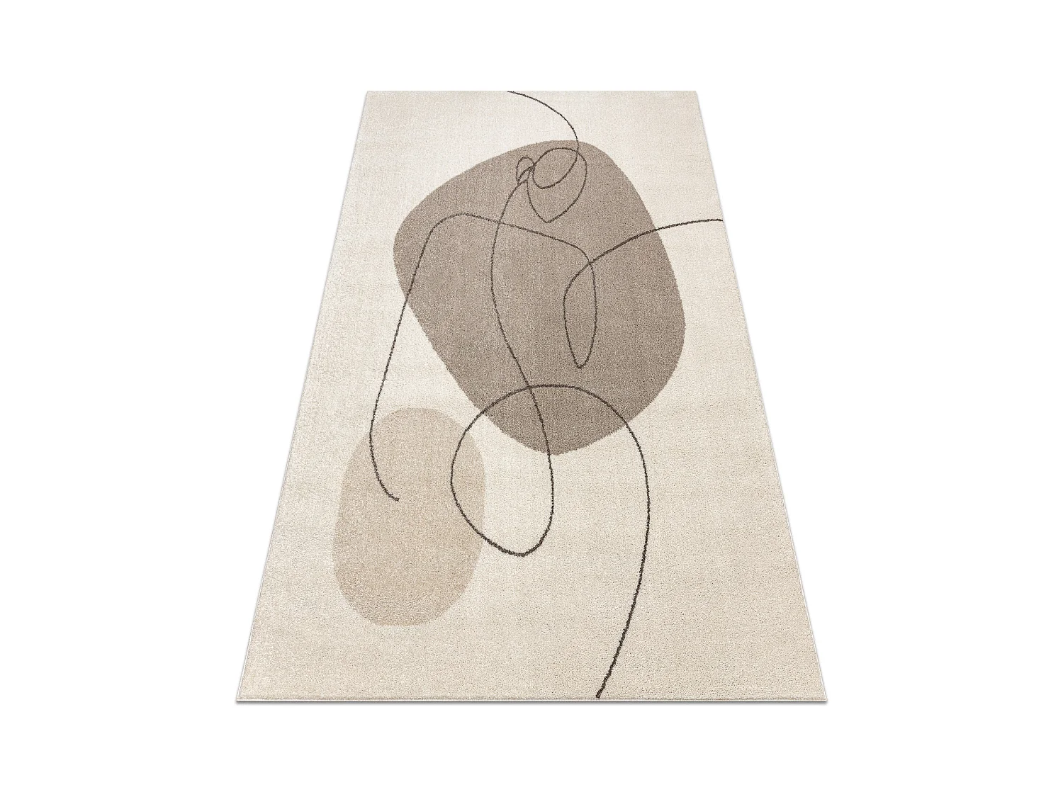 Tapis FUSION 8299 crème / beige - Géométrique, moderne, abstrait 120x170 cm