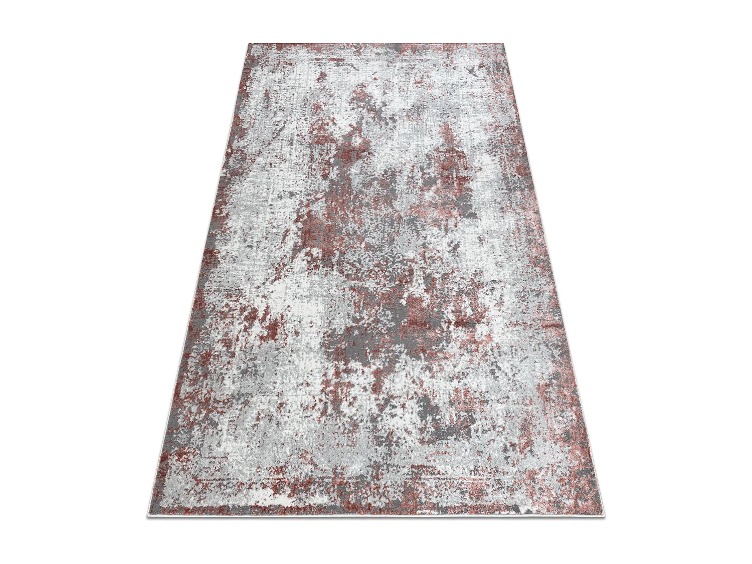 Tapis ALLURE 1959 Abstraction - Structurel, élégant, glamour blanc / 140x190 cm