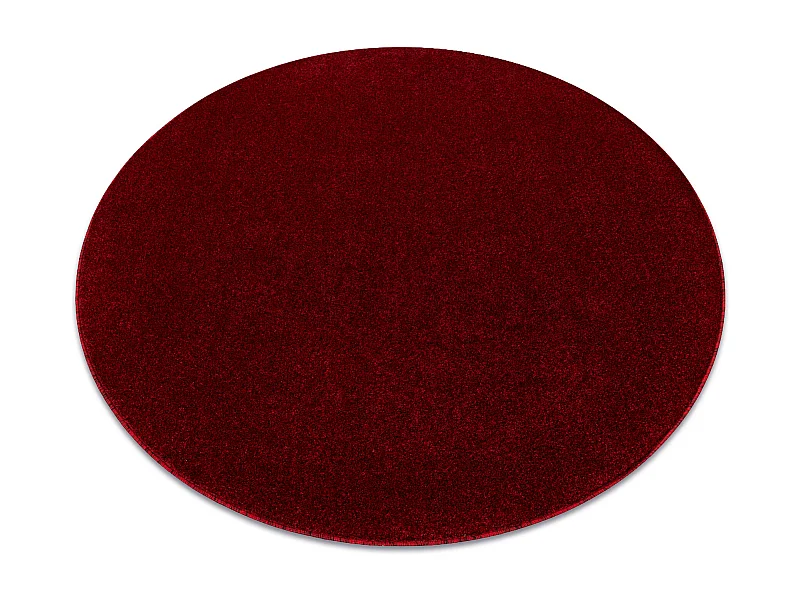 ETON PLUS Teppich Kreis Melange Rot / Schwarz cercle 200 cm