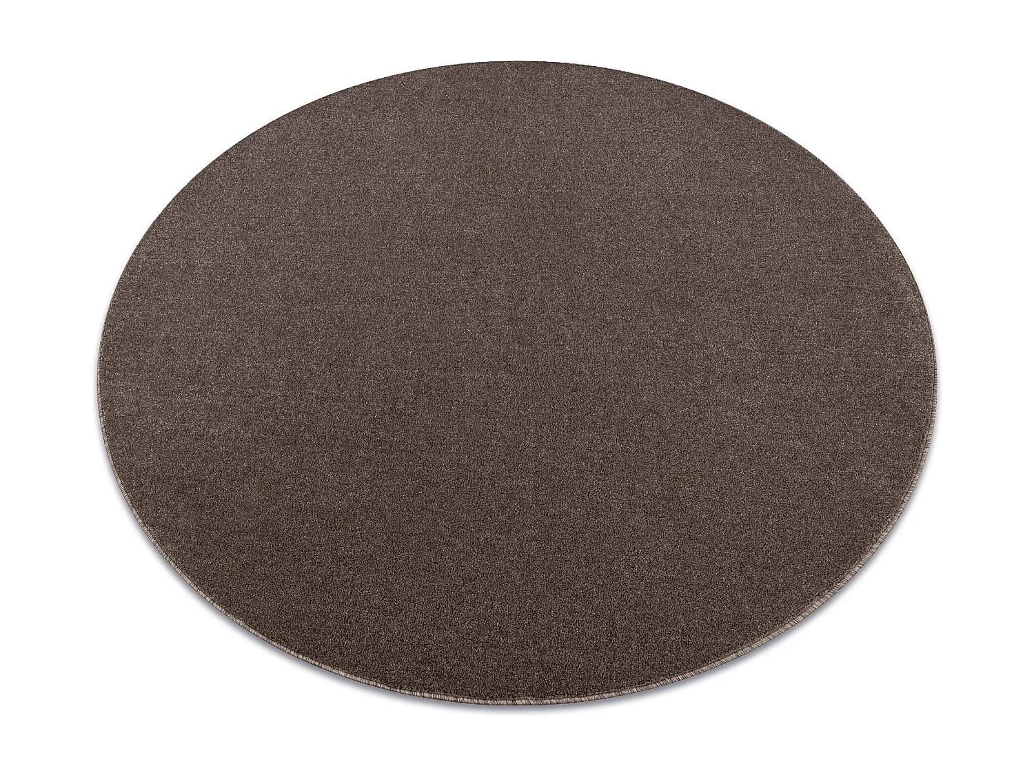 Tapis ETON PLUS cercle mocca Mélange marron / beige cercle 200 cm