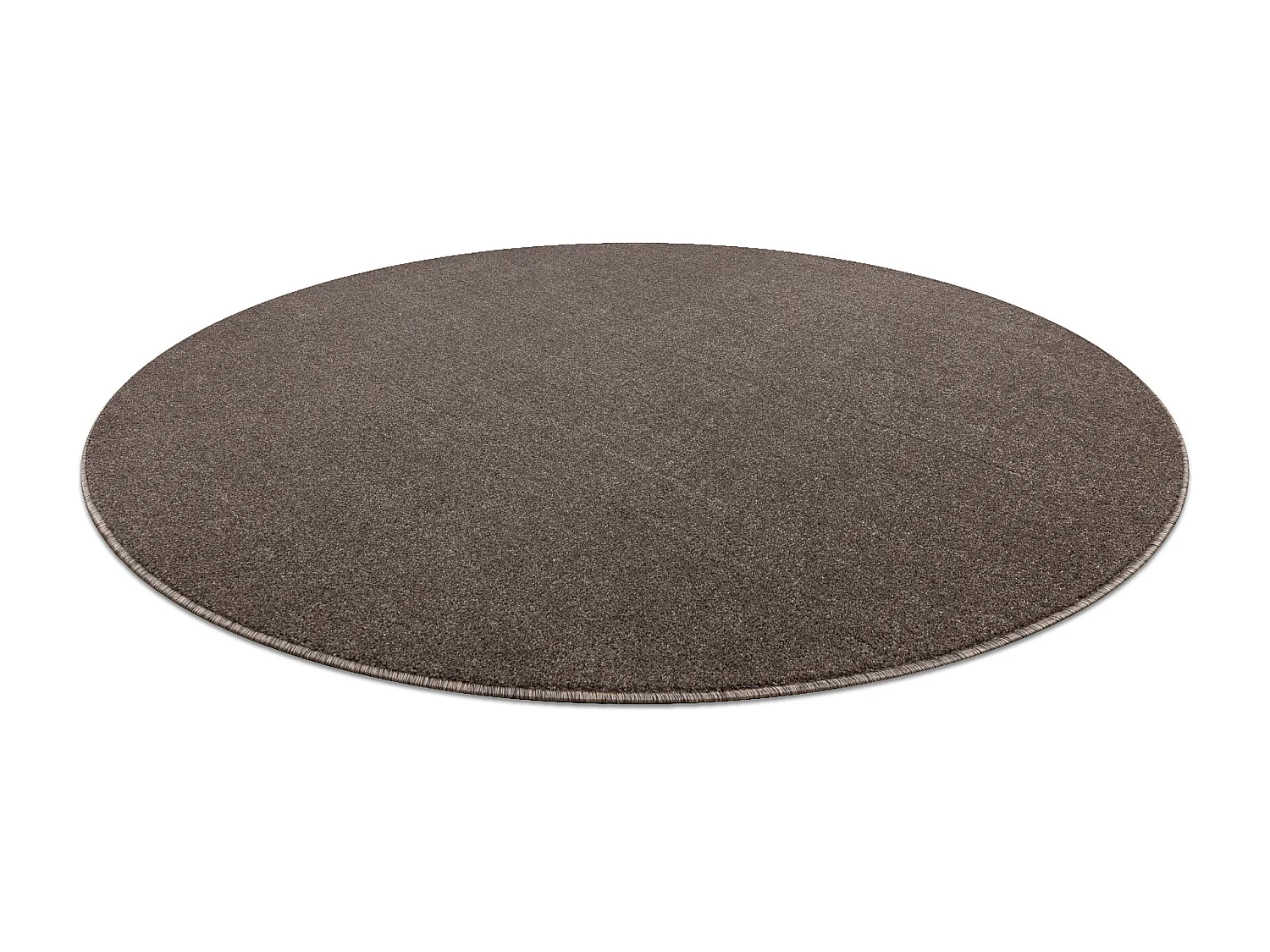 Tapis ETON PLUS cercle mocca Mélange marron / beige cercle 200 cm