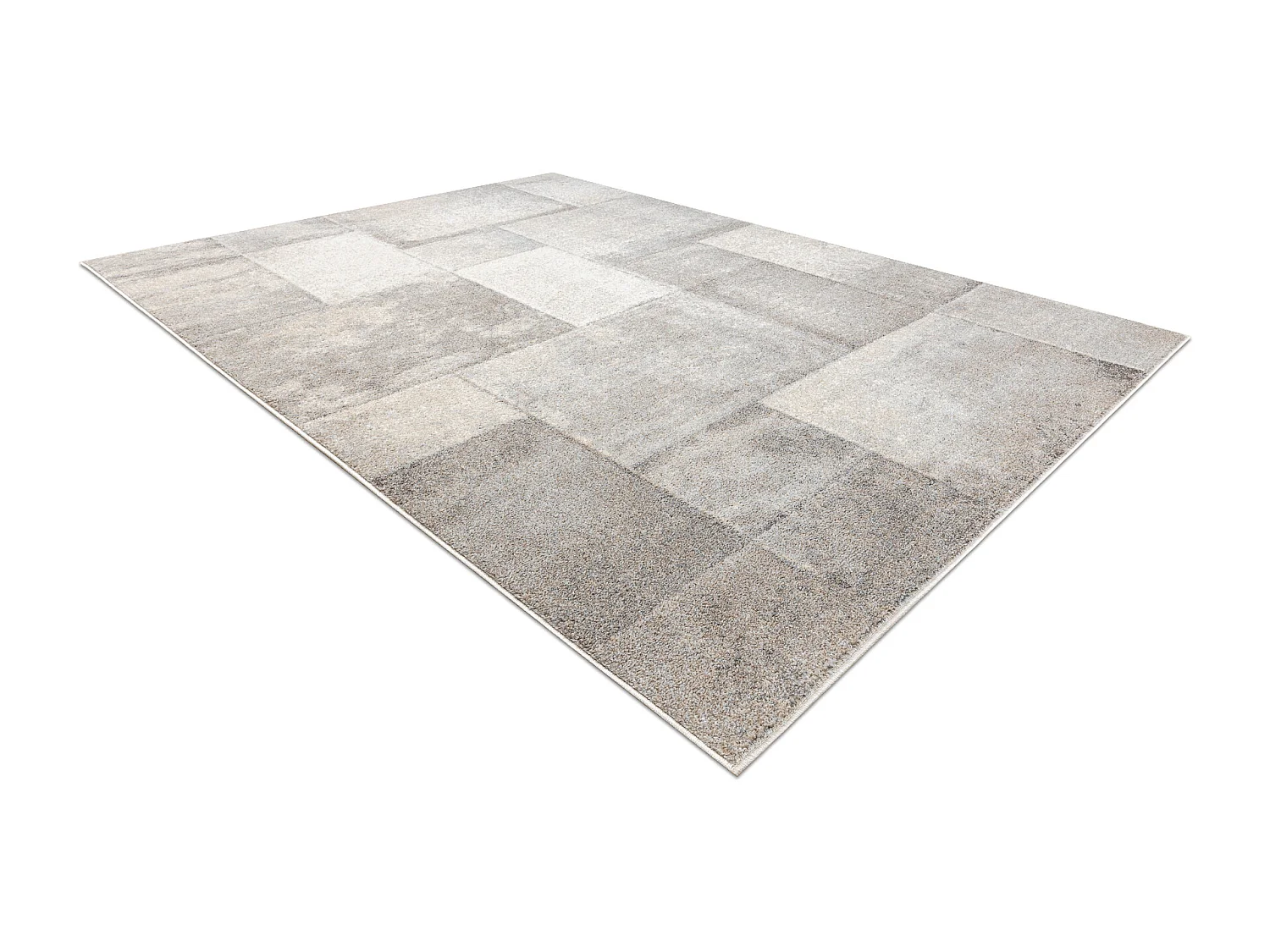 Teppich FUSION 1200 creme / beige - Geometrisch, modern, abstrakt 240x330 cm