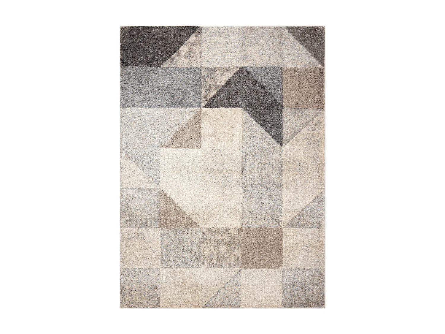 Tapis FUSION 9777 crème / beige - Géométrique, moderne, abstrait 80x150 cm
